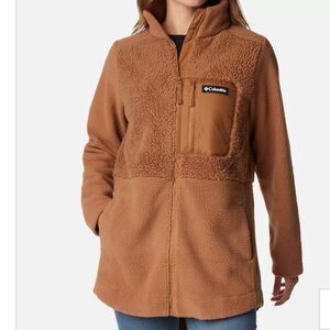 Women's Columbia Lodge™ Sherpa Full Zip Fleece Jacket